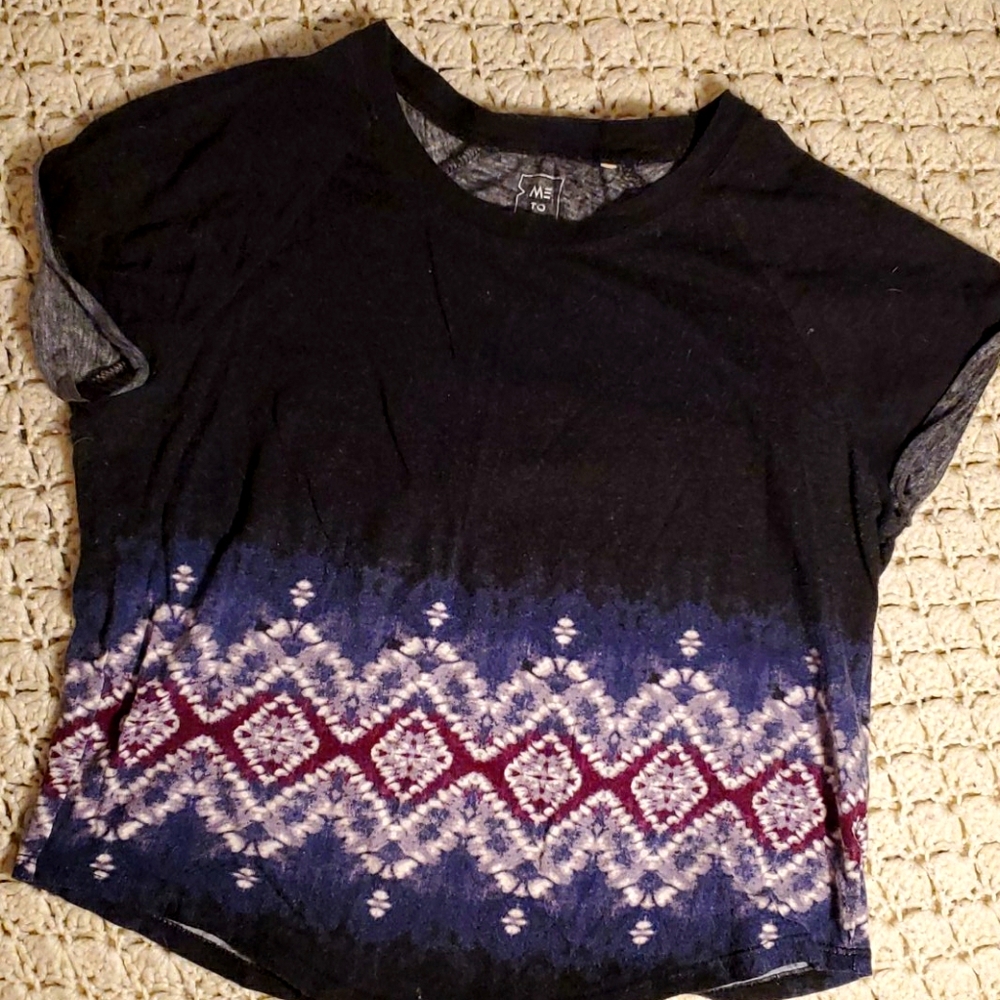 Tie Dyed Crop Top